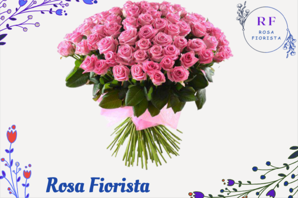 Mazzo Con Rose - Sinfonia di Colori | Fioreria Rosa Fiorista Milano